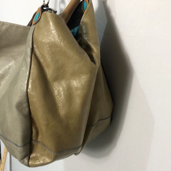 Gabs leather multi colour hobo bag - Picture 4 of 12